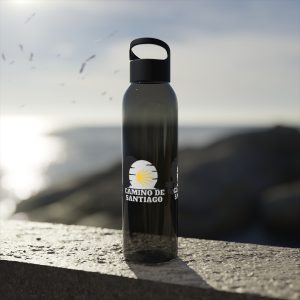 Botella de agua de Tritan para el Camino de Santiago,
