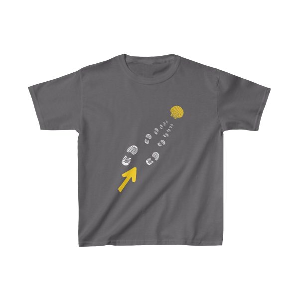 Camiseta Huellas de Botas del Camino de Santiago Para Niños - Image 7