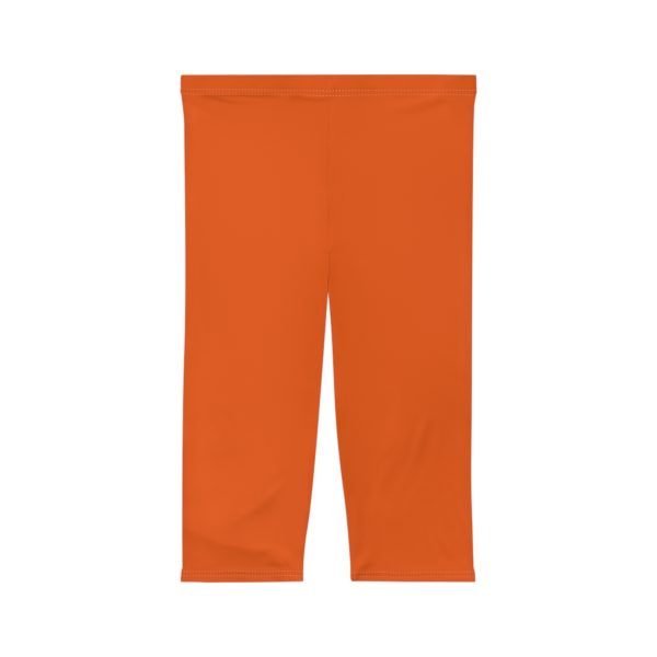 Capri Leggings de Mujer trazos de pintura hacia la Vieira del Camino de Santiago, - Imagen 3