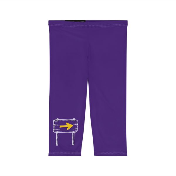 Capri Leggings de Mujer del Señalización Camino de Santiago