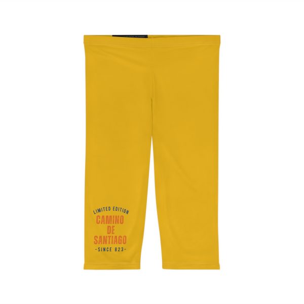 Capri Leggings de Mujer del Camino de Santiago estilo Denim