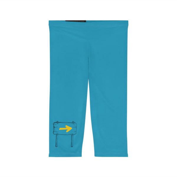 Capri Leggings de Mujer señalización del Camino de Santiago