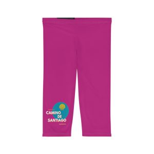 Capri Leggings de Mujer del Camino de Santiago en circulo hacia la Vieira