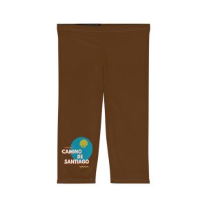 Capri Leggings de Mujer del Camino de Santiago en circulo hacia la Vieira