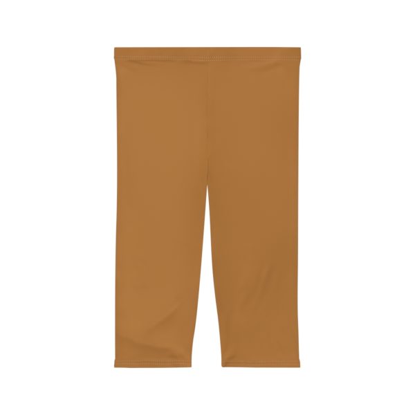 Capri Leggings de Mujer de Buen Camino "Retro" hacia la Vieira del Camino - Imagen 3