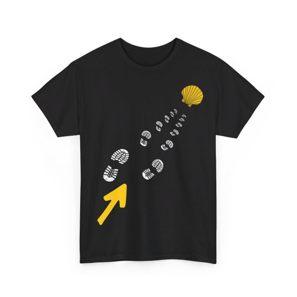 Camiseta Huellas de Botas del Camino de Santiago