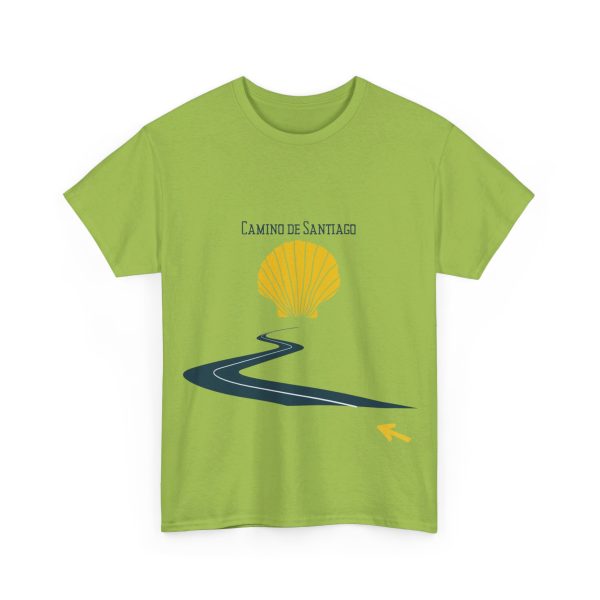 Camiseta de curvas del Camino de Santiago