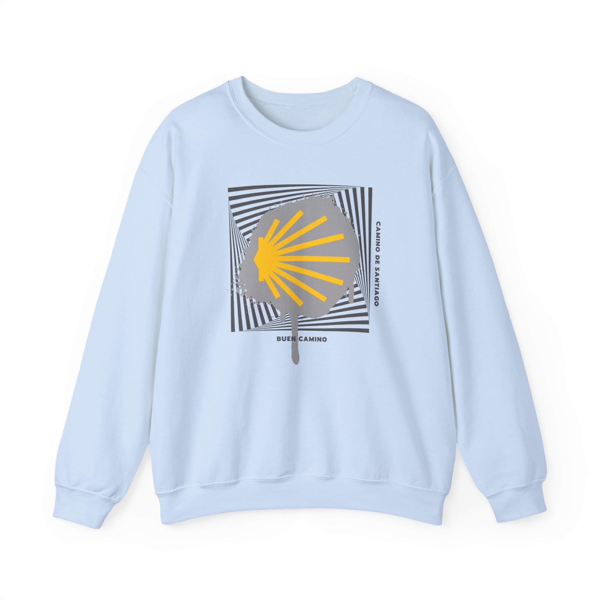 Camino de Santiago – "Stencil Way" Urban Graffiti Classic Unisex T-Shirt - Imagen 5
