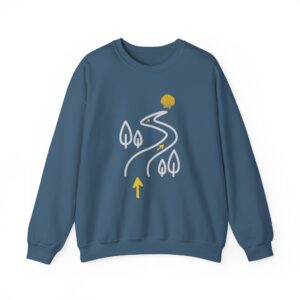 Camino de Santiago – "The Forest Path" Classic Heavy Blend Crewneck Sweatshirt
