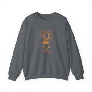 Walk by Faith – "Heavenly Gates" Classic Heavy Blend Crewneck Sweatshirt