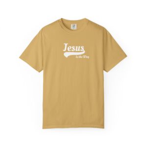 Jesus is the Way – "Classic Varsity" Vintage Comfort Colors T-Shirt