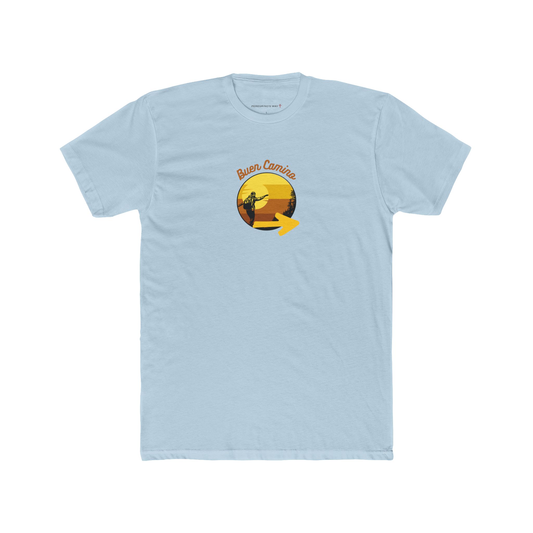 Camino de Santiago – "Buen Camino Pilgrim" Classic T-Shirt - Imagen 12