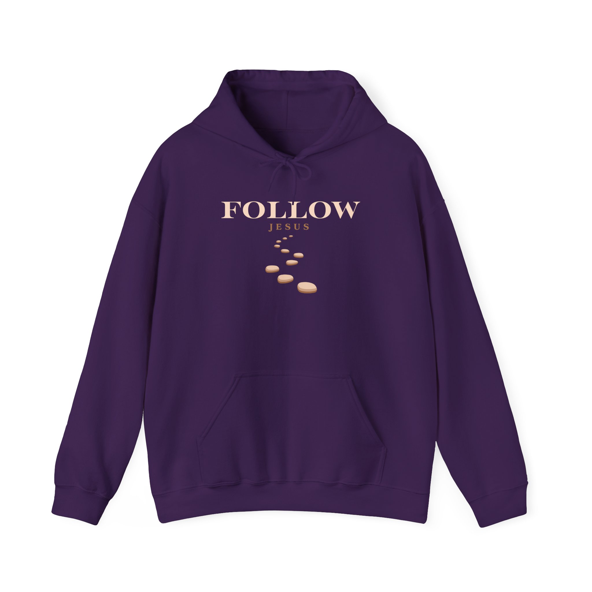 "Stepping Stones Journey" Hooded Sweatshirt - Imagen 7
