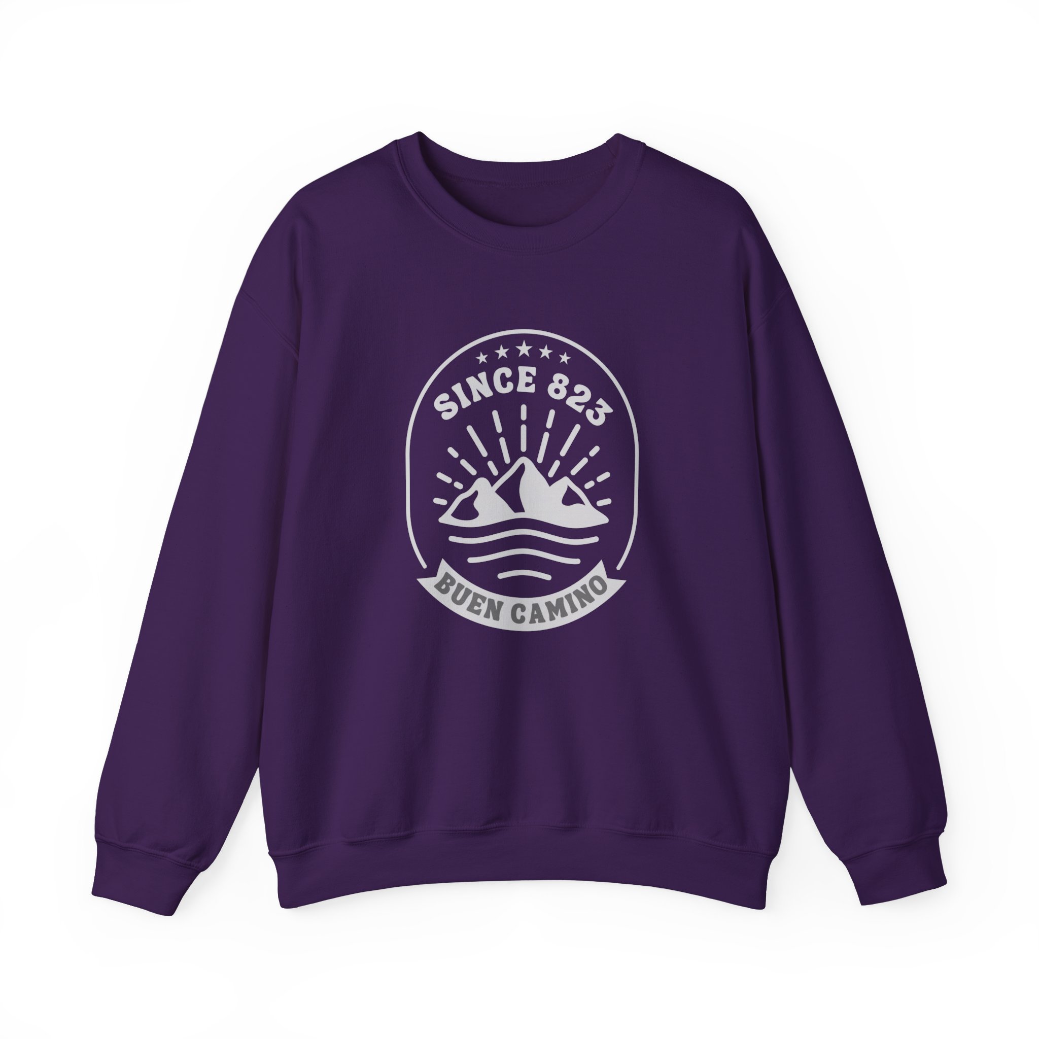 Camino de Santiago – "Heritage 823" Classic Heavy Blend Crewneck Sweatshirt - Imagen 6