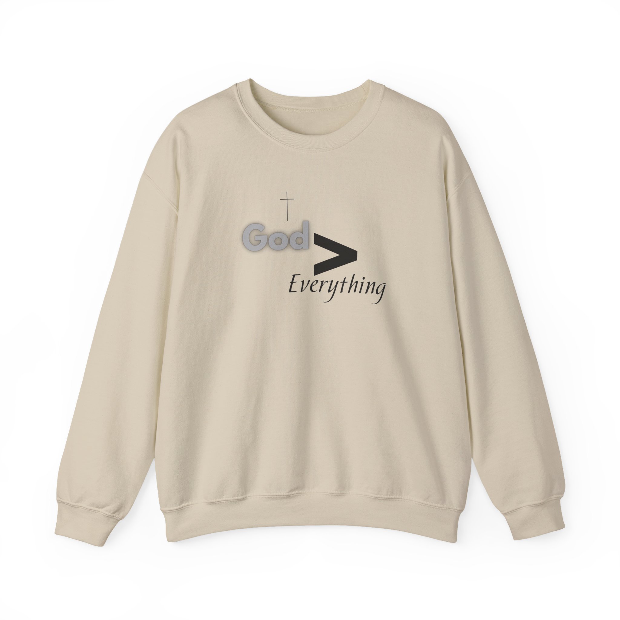 God is Greater – "Mathematical Truth" Classic Heavy Blend Crewneck Sweatshirt - Imagen 4