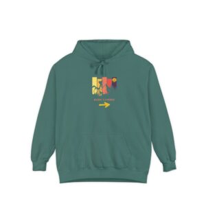 "Retro Peak Hiking" Garment-Dyed Hoodie