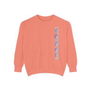 Faith Over Fear – "Modern Overlay" Vintage Garment-Dyed Sweatshirt