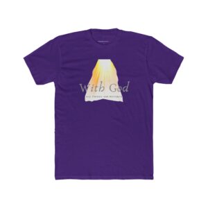 With God All Things Are Possible – "Divine Light" Classic T-Shirt