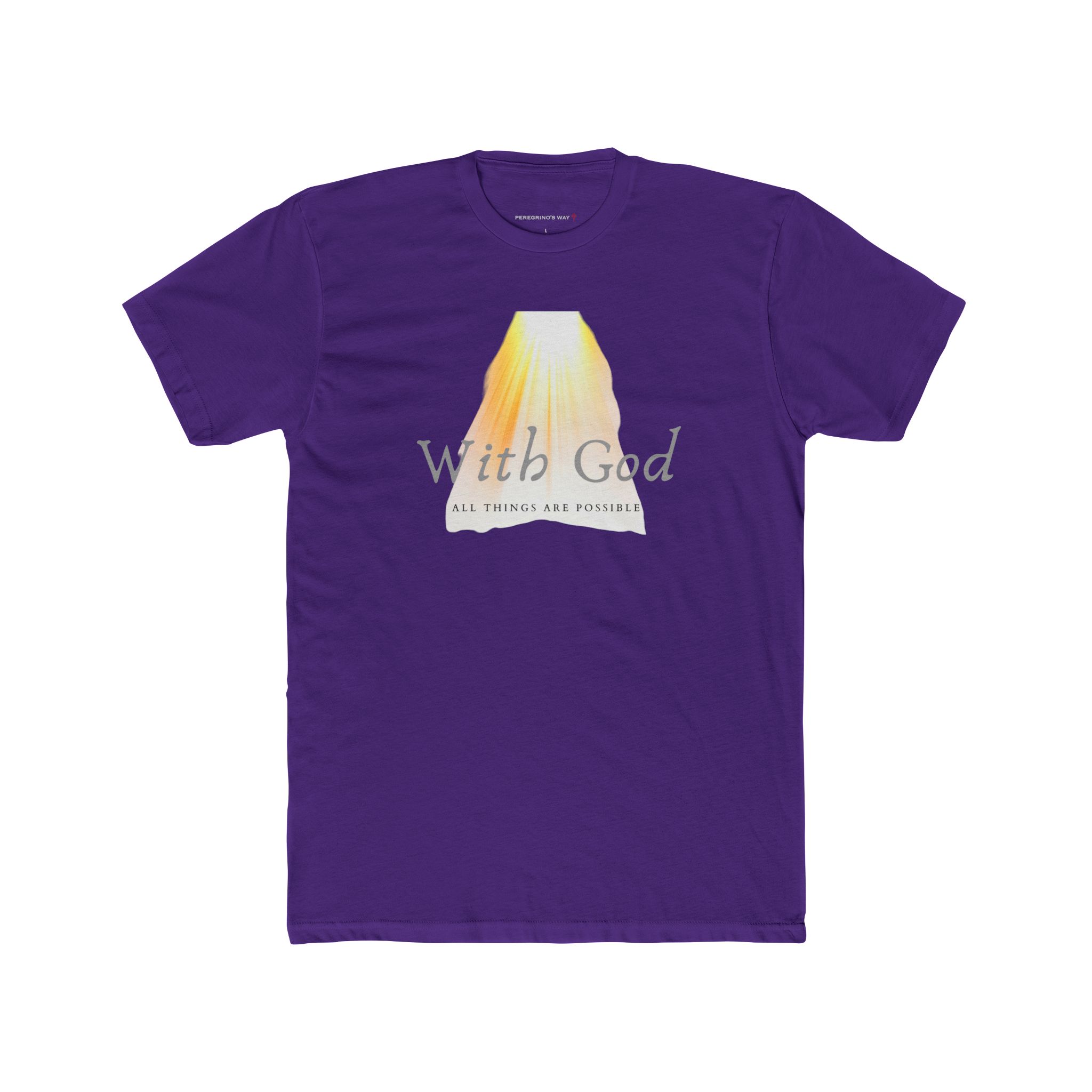With God All Things Are Possible – "Divine Light" Classic T-Shirt