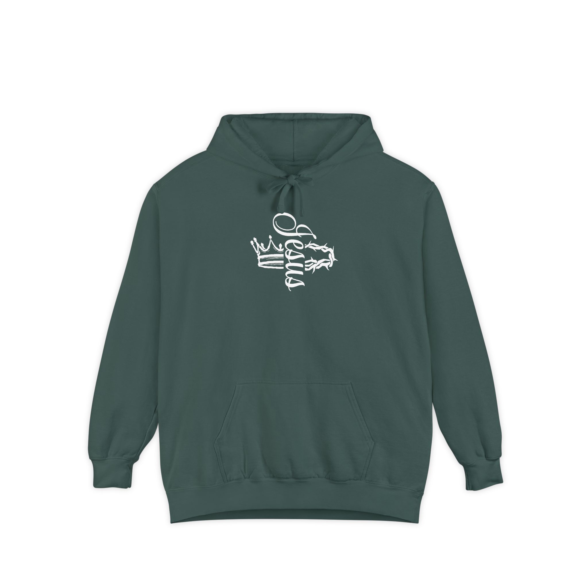 "The Two Crowns" Garment-Dyed Hoodie - Imagen 7