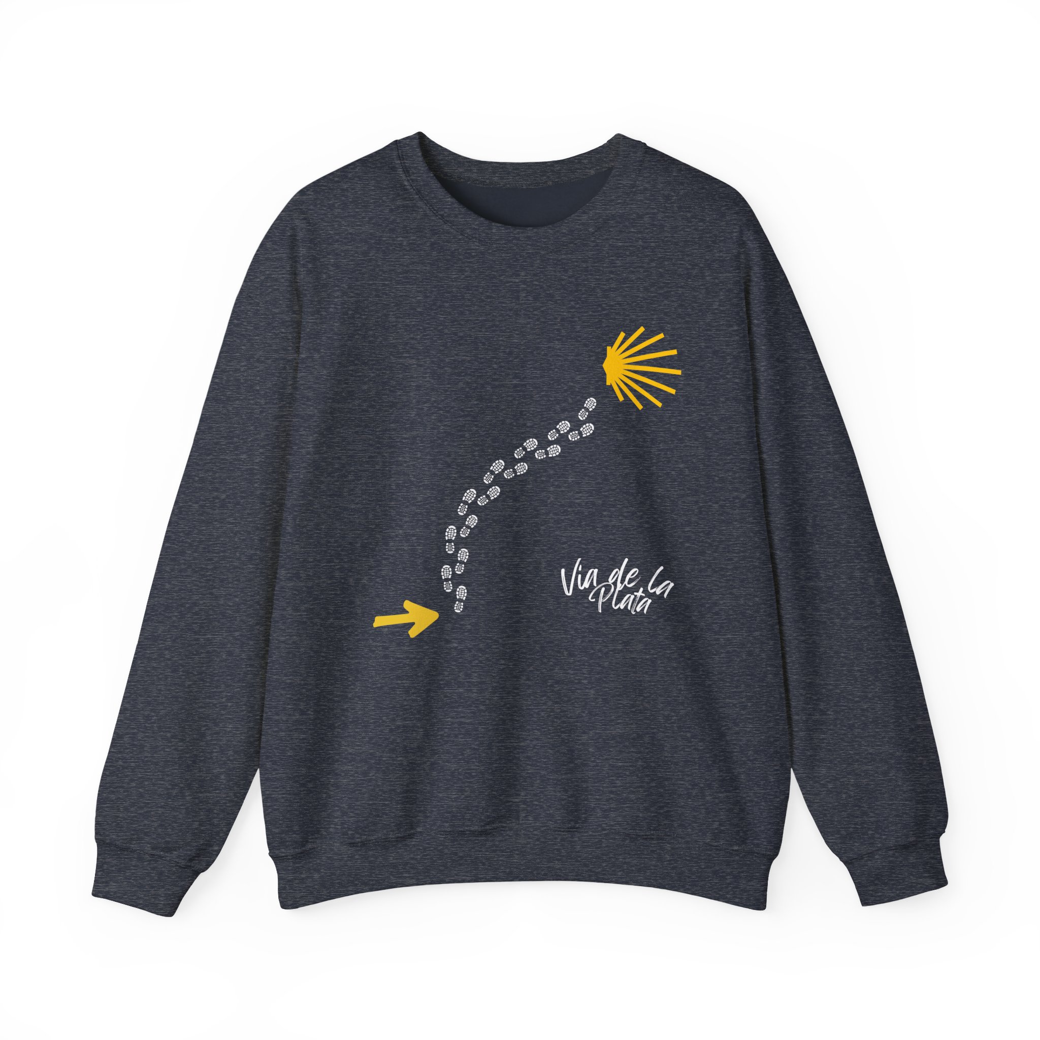 Camino de Santiago – "Vía de la Plata Trail" Classic Unisex Crewneck T-Shirt