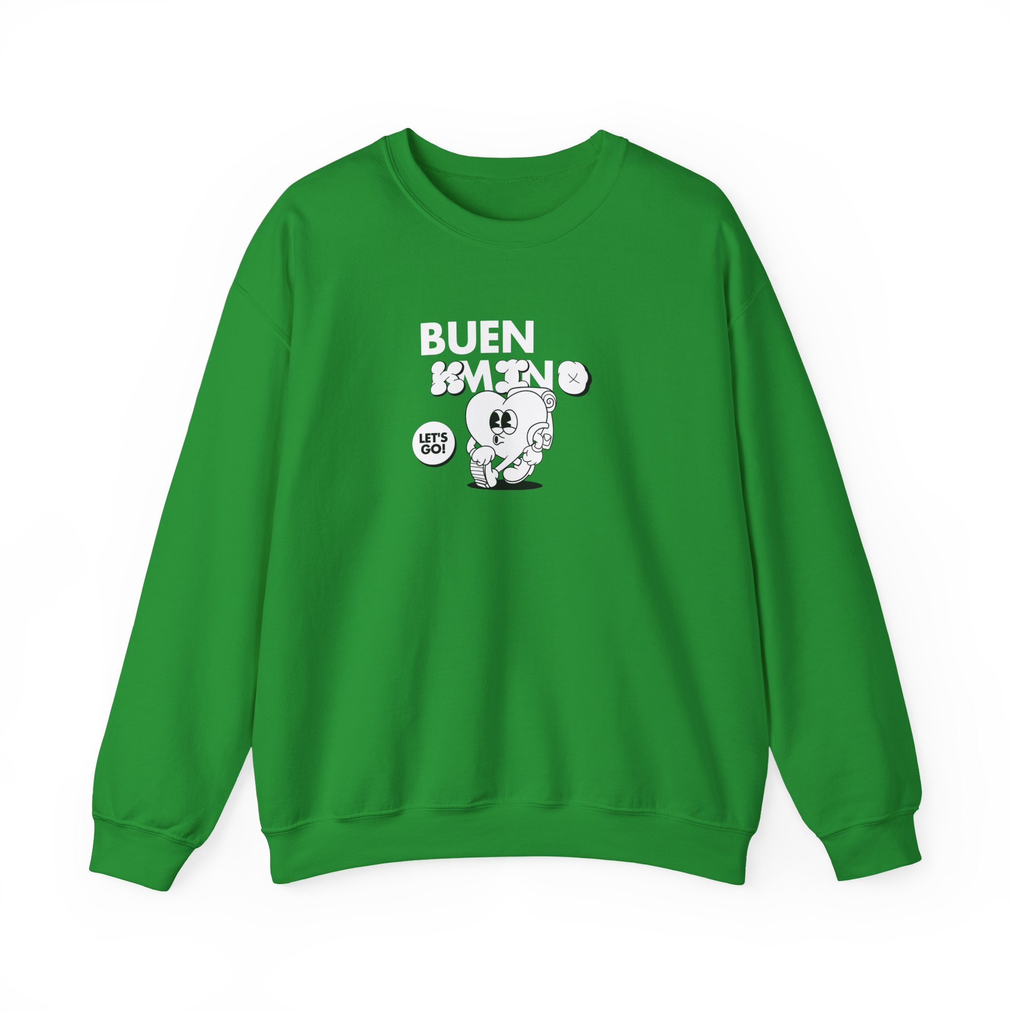 Camino de Santiago – "Let's Go Pilgrim" Classic Heavy Blend Crewneck Sweatshirt