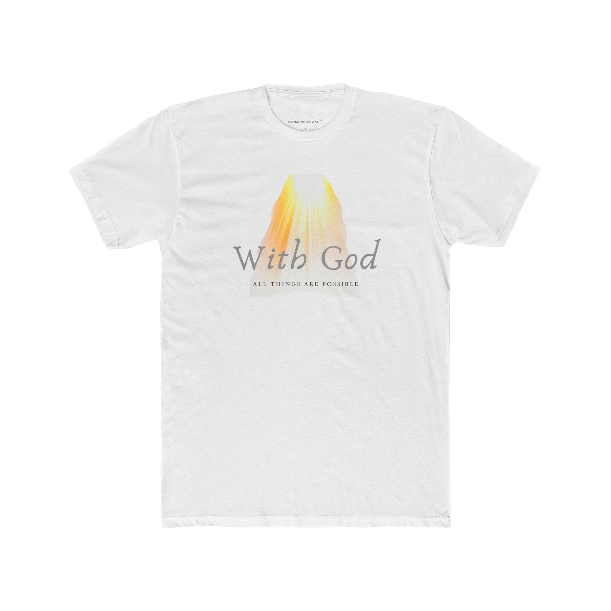 With God All Things Are Possible – "Divine Light" Classic T-Shirt - Imagen 2