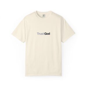 Trust God – "Radiant Cross" Vintage Comfort Colors T-Shirt