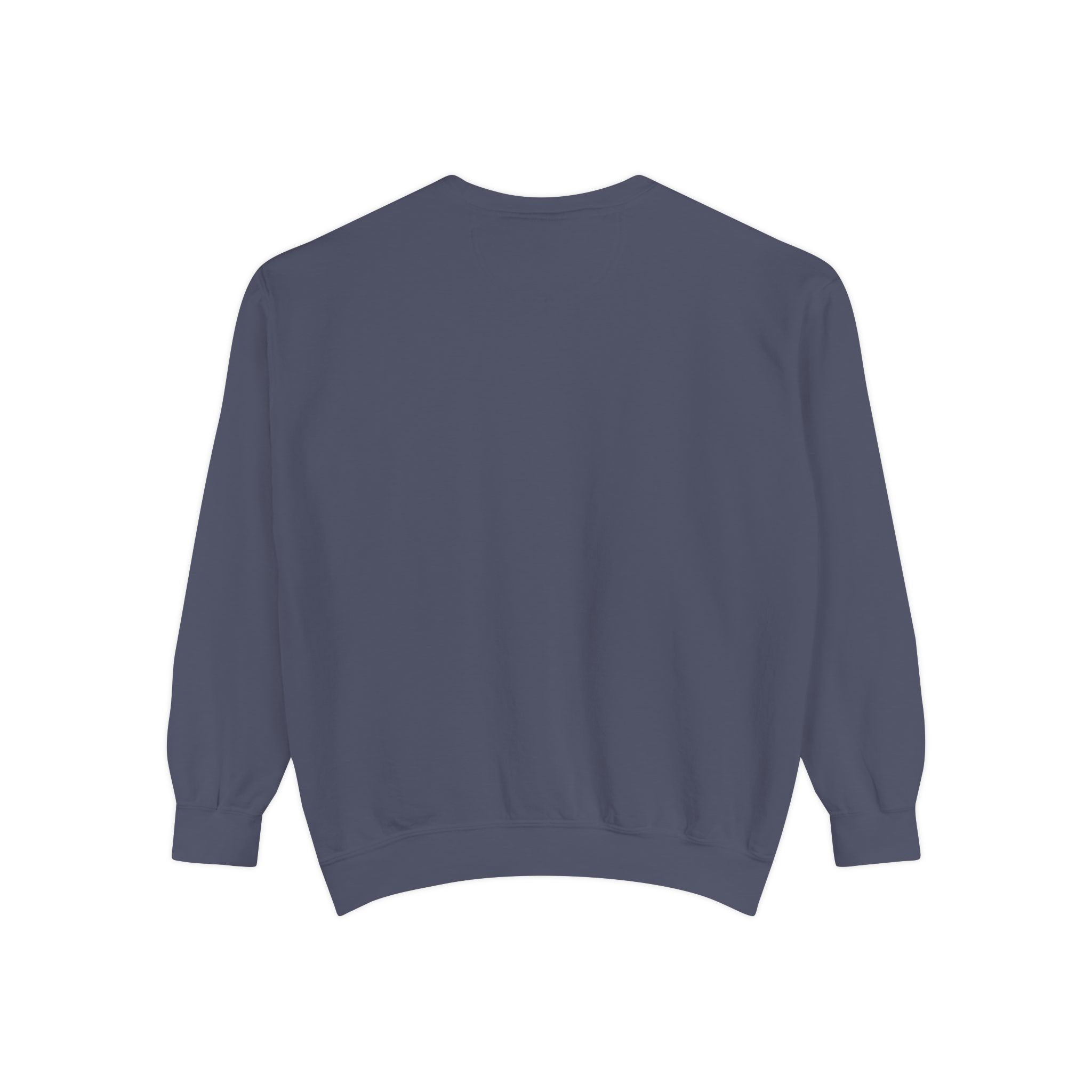 Faith Over Fear – "The Cross Bearer" Vintage Garment-Dyed Sweatshirt - Imagen 9