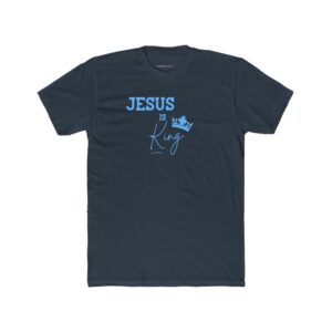Jesus is King – "Sky Blue Crown" Classic T-Shirt