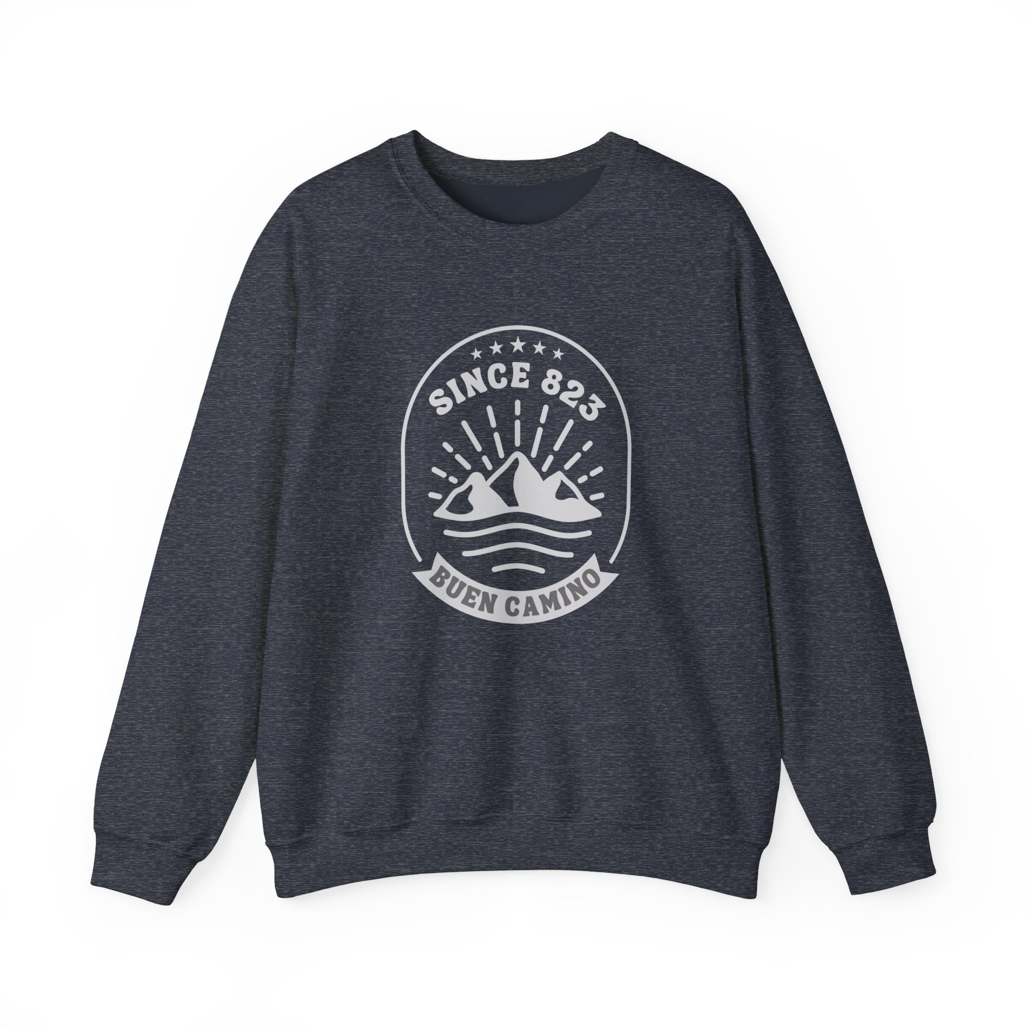 Camino de Santiago – "Heritage 823" Classic Heavy Blend Crewneck Sweatshirt - Imagen 10
