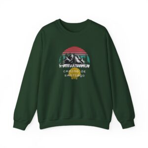 Camino de Santiago – "Mountain Sunset Trek" Classic Unisex Crewneck T-Shirt