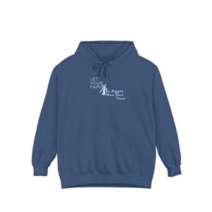 "The Cross Bearer" Garment-Dyed Hoodie