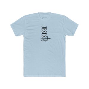 Jesus is King – "Vertical Cross" Classic T-Shirt