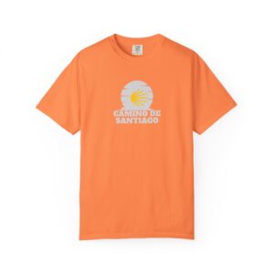 Camino de Santiago – "Sunburst Shell" Vintage Comfort Colors T-Shirt