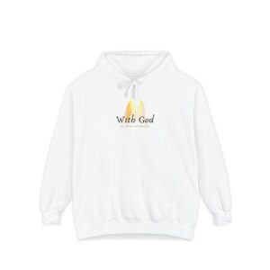 "Divine Light" Garment-Dyed Hoodie