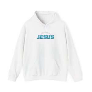 "Retro Teal Dream" Hooded Sweatshirt