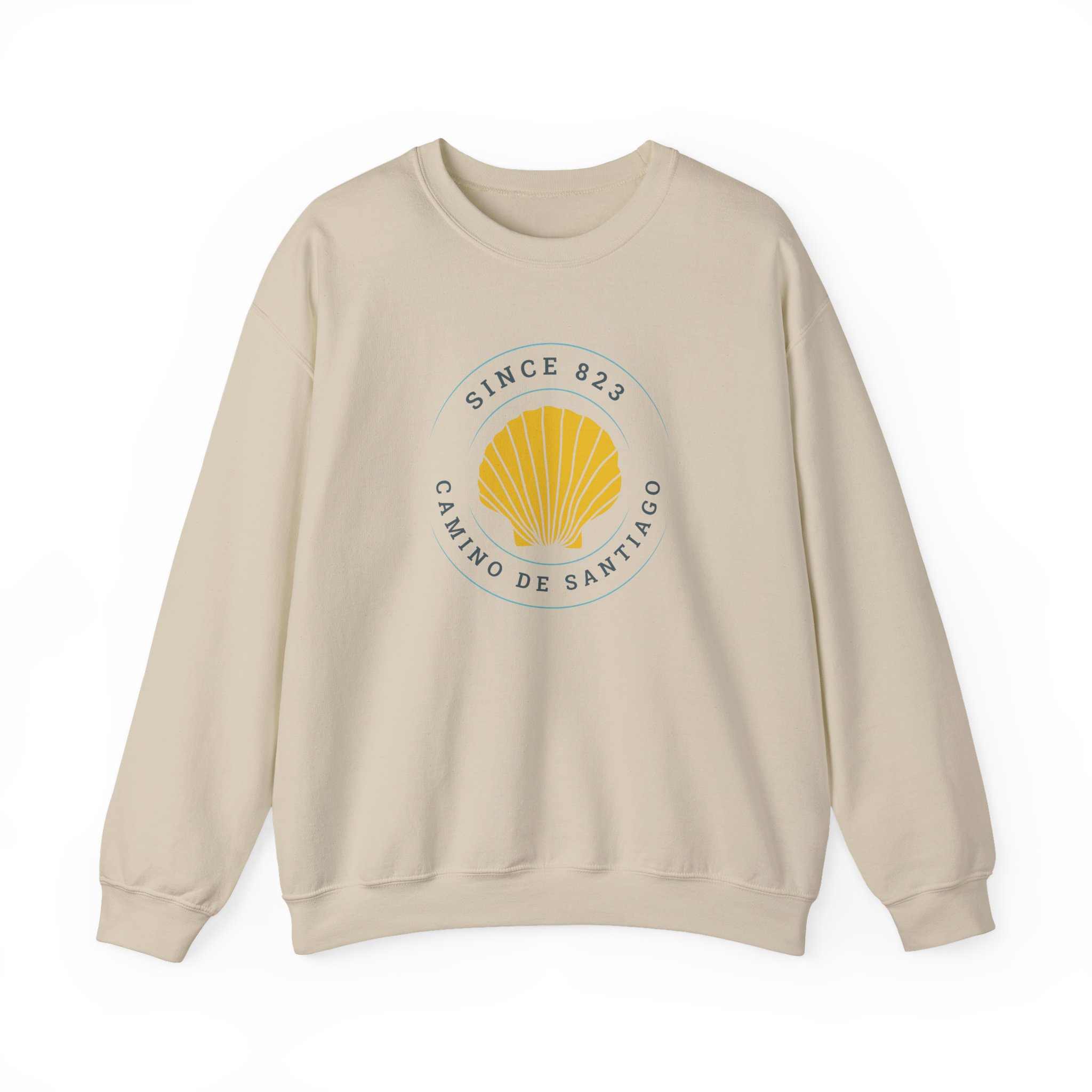 Camino de Santiago – "Heritage Shell Circle" Sweatshirt - Imagen 2