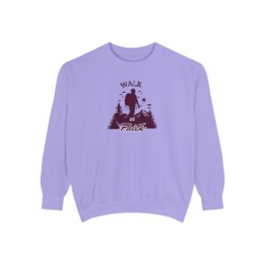 Walk by Faith – "Mountain Journey" Vintage Garment-Dyed Sweatshirt