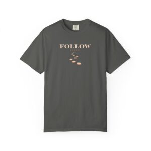 Follow Jesus – "Stepping Stones Journey" Vintage Comfort Colors T-Shirt