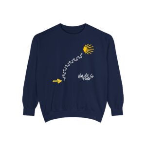Camino de Santiago – "Vía de la Plata Trail" Vintage Garment-Dyed Sweatshirt