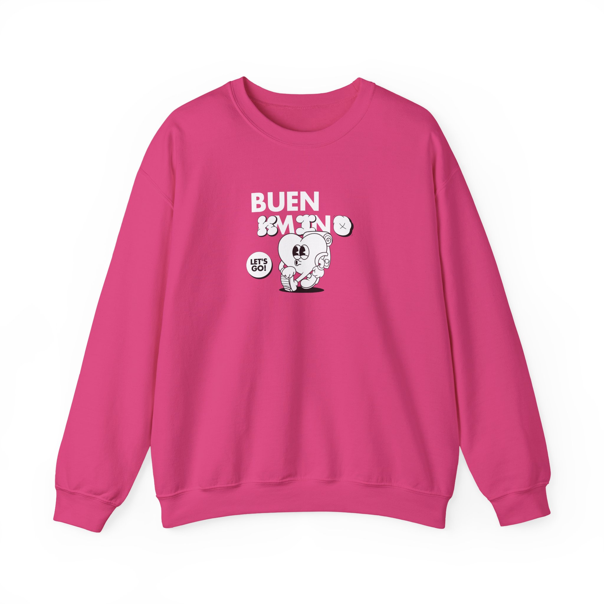 Camino de Santiago – "Let's Go Pilgrim" Classic Heavy Blend Crewneck Sweatshirt - Imagen 8