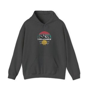 "Mountain Sunset Trek" Hooded Sweatshirt