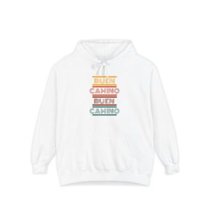 "Retro Stripe" Garment-Dyed Hoodie