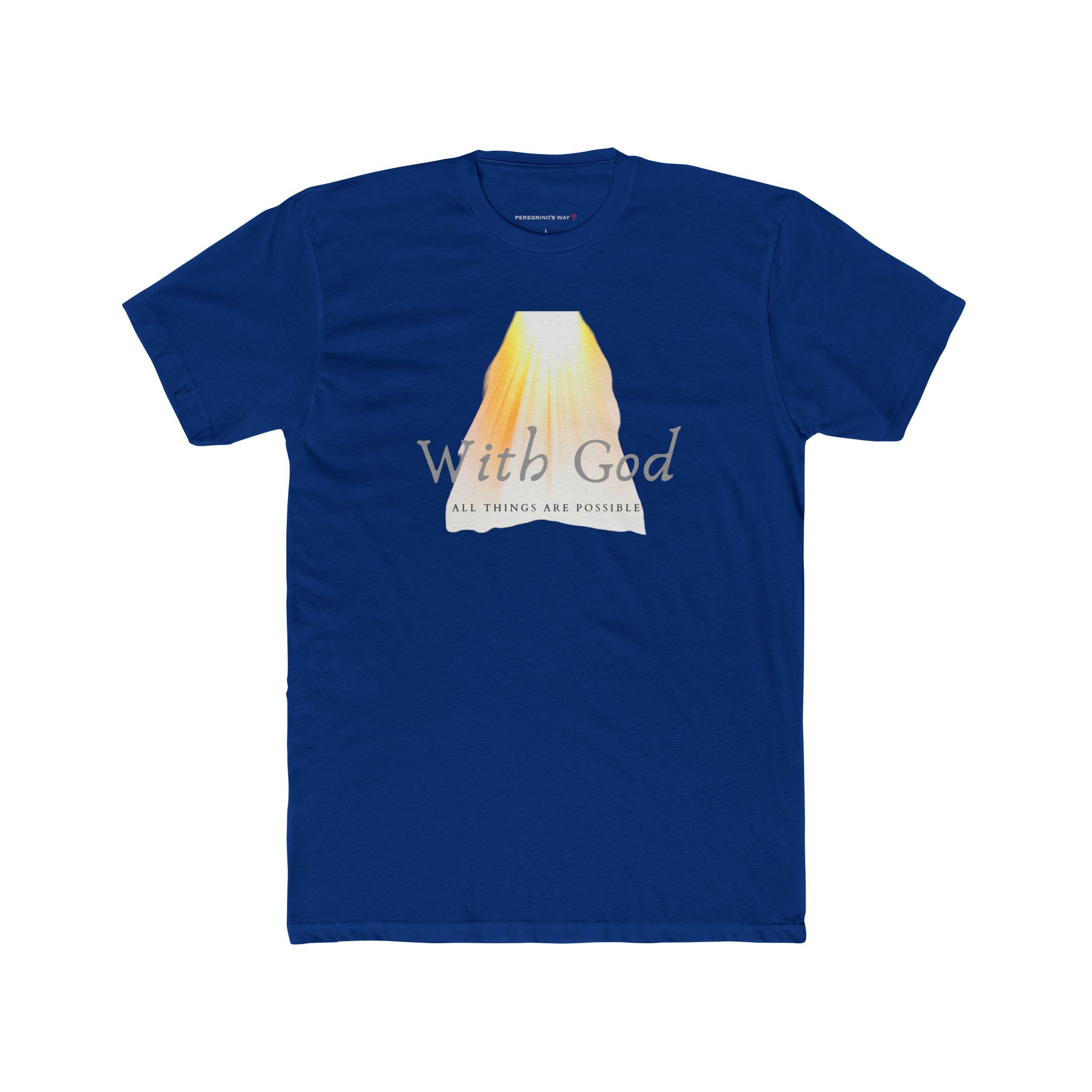 With God All Things Are Possible – "Divine Light" Classic T-Shirt - Imagen 13