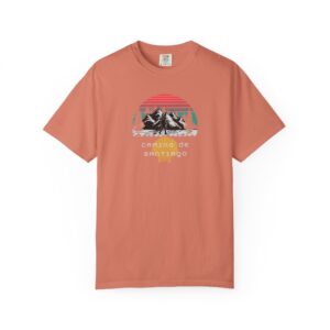 Camino de Santiago – "Mountain Sunset Trek" Vintage Comfort Colors T-Shirt