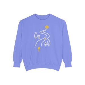 Camino de Santiago – "The Forest Path" Vintage Garment-Dyed Sweatshirt