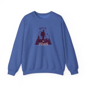 Walk by Faith – "Mountain Journey" Classic Heavy Blend Crewneck Sweatshirt