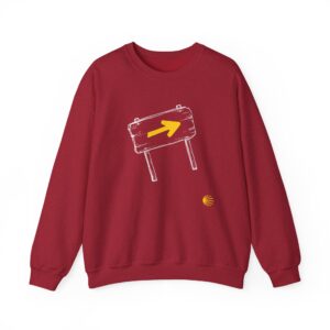 Camino de Santiago – "The Waymarker" Classic Heavy Blend Crewneck Sweatshirt