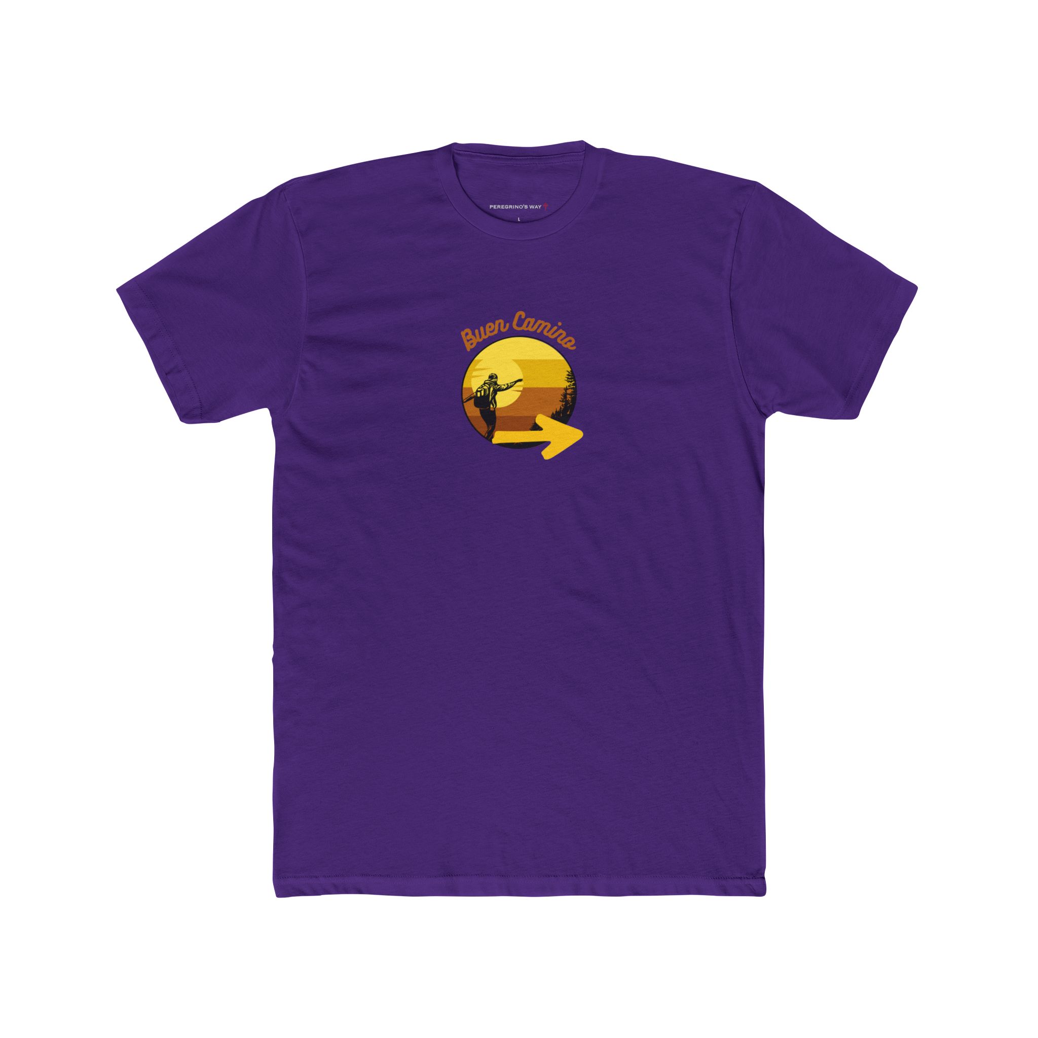 Camino de Santiago – "Buen Camino Pilgrim" Classic T-Shirt - Imagen 3